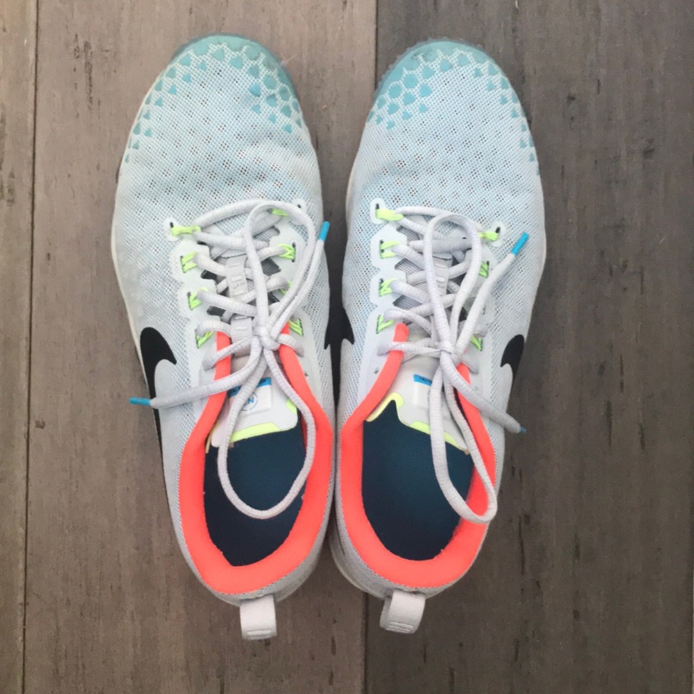 Nike Zoom Flywire teal shoes!